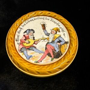Antique Villeroy & Boch Mettlach Beer Stein Coaster